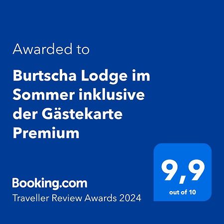 Burtscha Lodge Bürserberg Exteriör bild